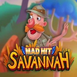 Try Mad Hit Savannah slot by RubyPlay on blazing-wildz-casino.net – logo image