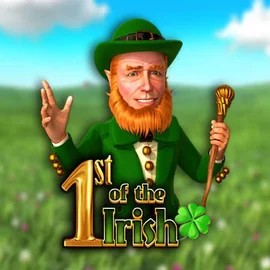 1st Of The Irish slot logo by Red Rake Gaming at Blazing Wildz Casino