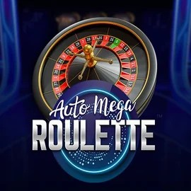 Auto Mega Roulette slot icon by Pragmatic Play, available at Blazing Wildz Casino