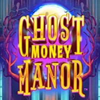 Ghost Money Manor logo by Gold Coin Studio at Blazing Wildz Casino