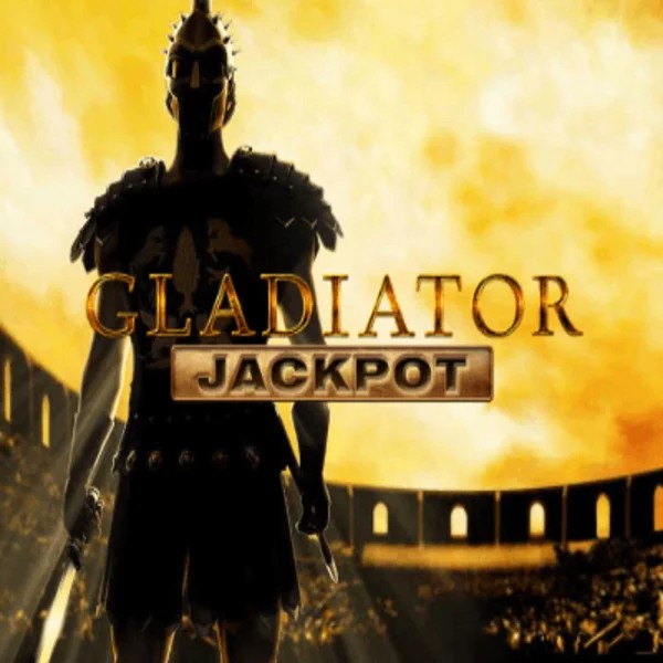 Gladiator Jackpot game by Playtech – logo hosted on Blazing Wildz Casino