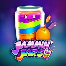 Official Slots logo: Jammin Jars by Push Gaming at Blazing Wildz Casino