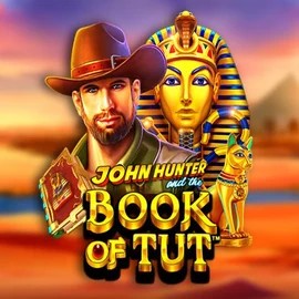 John Hunter and the Book of Tut by Pragmatic Play, showcased at blazing-wildz-casino.net – game logo