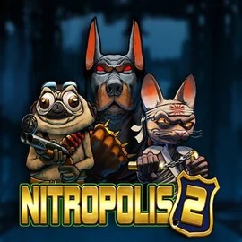 Slots logo of Nitropolis 2 from ELK Studios at Blazing Wildz Casino