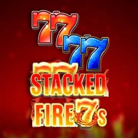 Stacked Fire 7s logo by Inspired Gaming at Blazing Wildz Casino