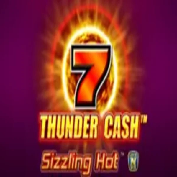 Thunder Cash Sizzling Hot by Novomatic, showcased at blazing-wildz-casino.net – game logo