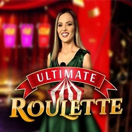 Ultimate Roulette logo by Ezugi at Blazing Wildz Casino
